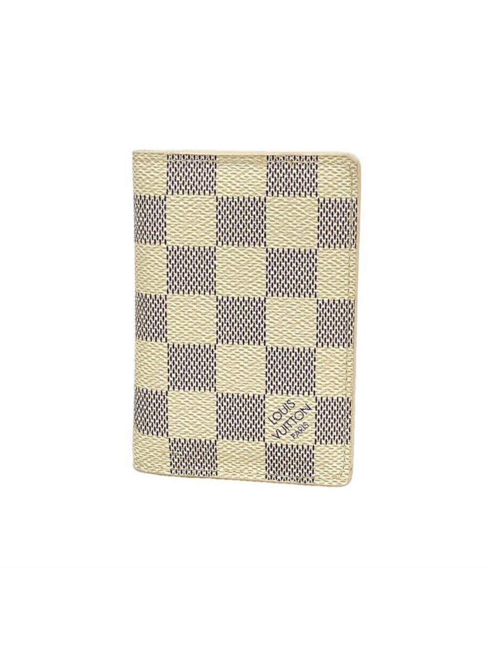 Louis Vuitton Card Case Damier Azur Pocket Organizer White